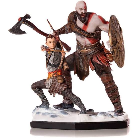 اکشن فیگور گاد اف ‌وار کریتوس و آترئوس God of War Kratos and Atreus Action Figure