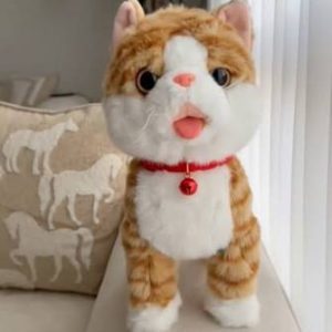 گربه سنسوری شارژی رنگ قهوه ای